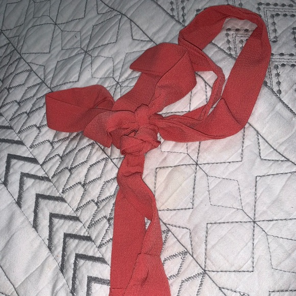 BUDDYLOVE JOAN TIE SHOULDER ROMPER - CORAL - Picture 12 of 14